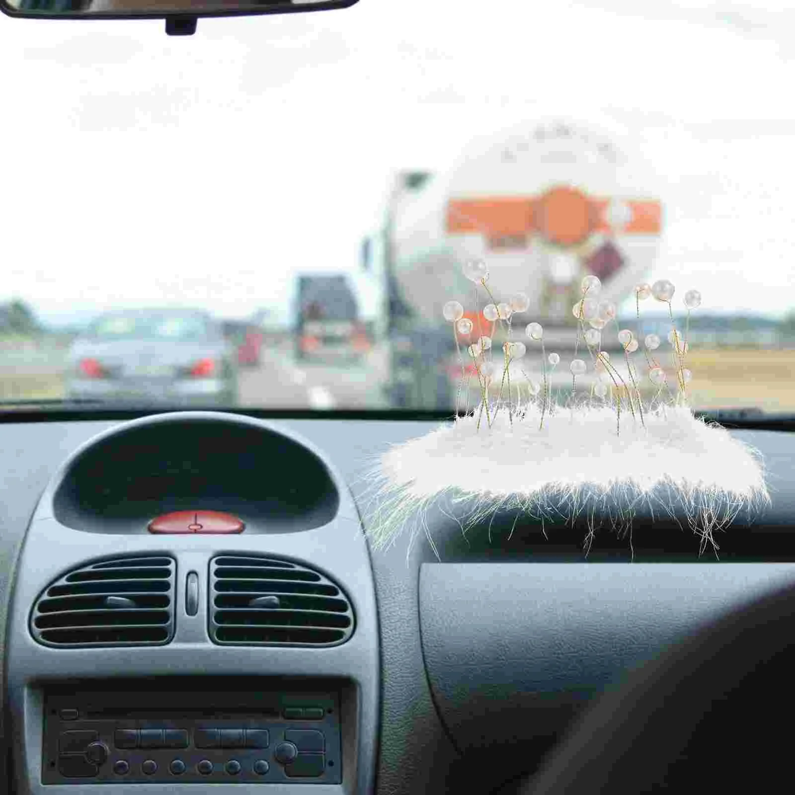 

Car Dashboard Decoration Interior Mat Pad Anti Ornament Ornaments Auto Non