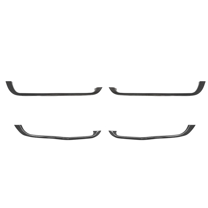 

For Dodge RAM 2018-2022 Front Rear Door Storage Box Groove Decoration Cover Trim Sticker,ABS