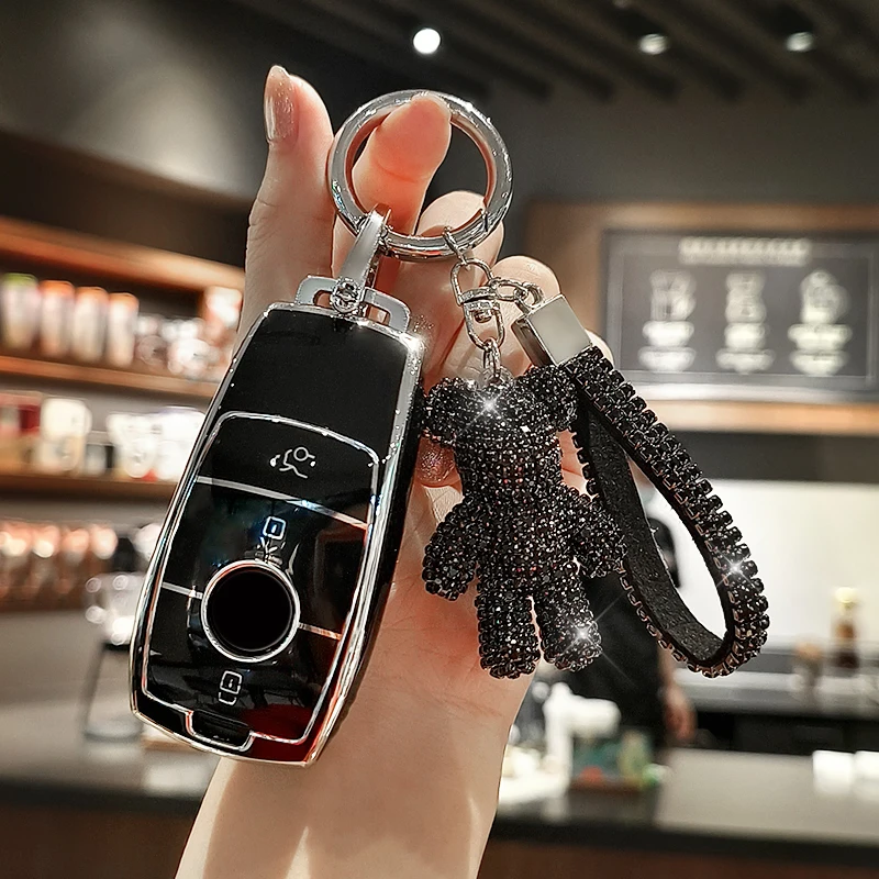 

New Tpu Car Key Case Cover for Mercedes Benz Maybach GLS A B C E W176 W177 W211 W212 W210 W222 W213 W205 Class a CLA Keychain
