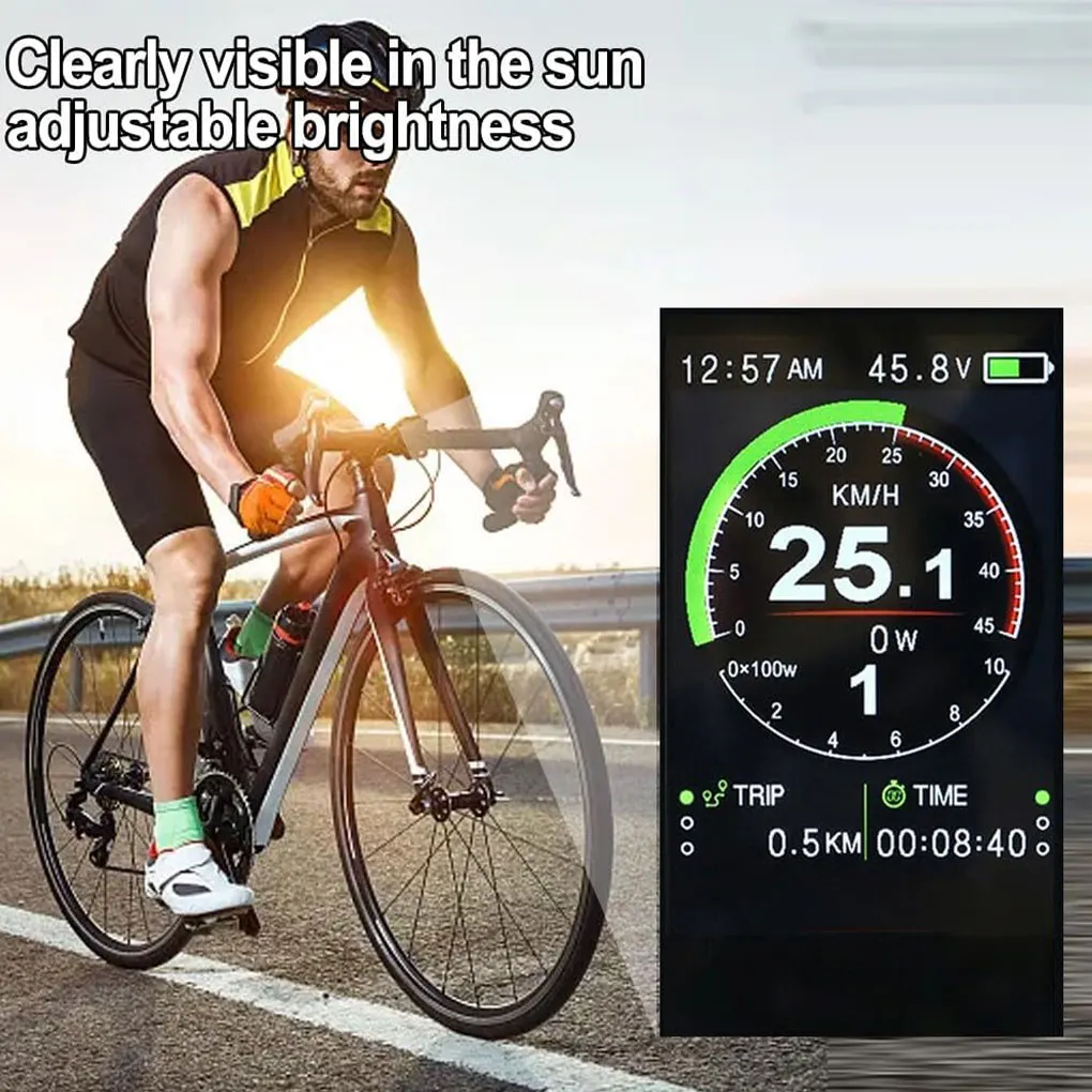 

Black Easy To Install Speedometer For Bicycle Monitor Cycling Efforts Strong And Sturdy Professional