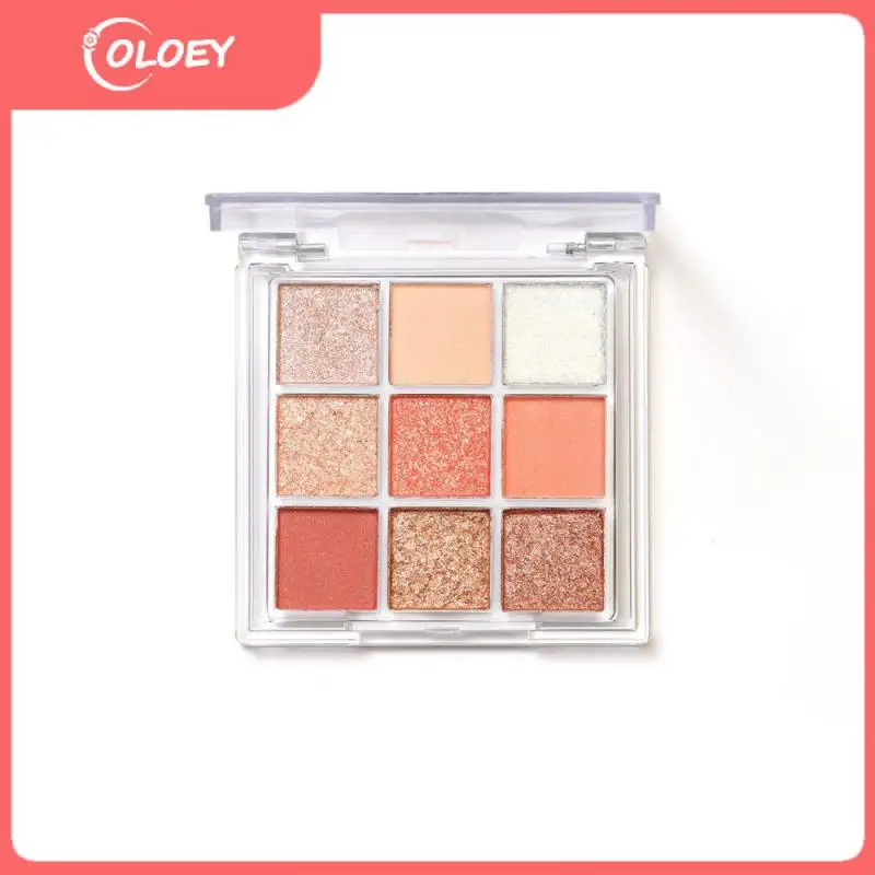 

Gross Weight 34.1g Eye Shadow Plate Significant Color Rendering Effect A Plate Of Nine Colors Eye Makeup Eye Shadow Earth Color