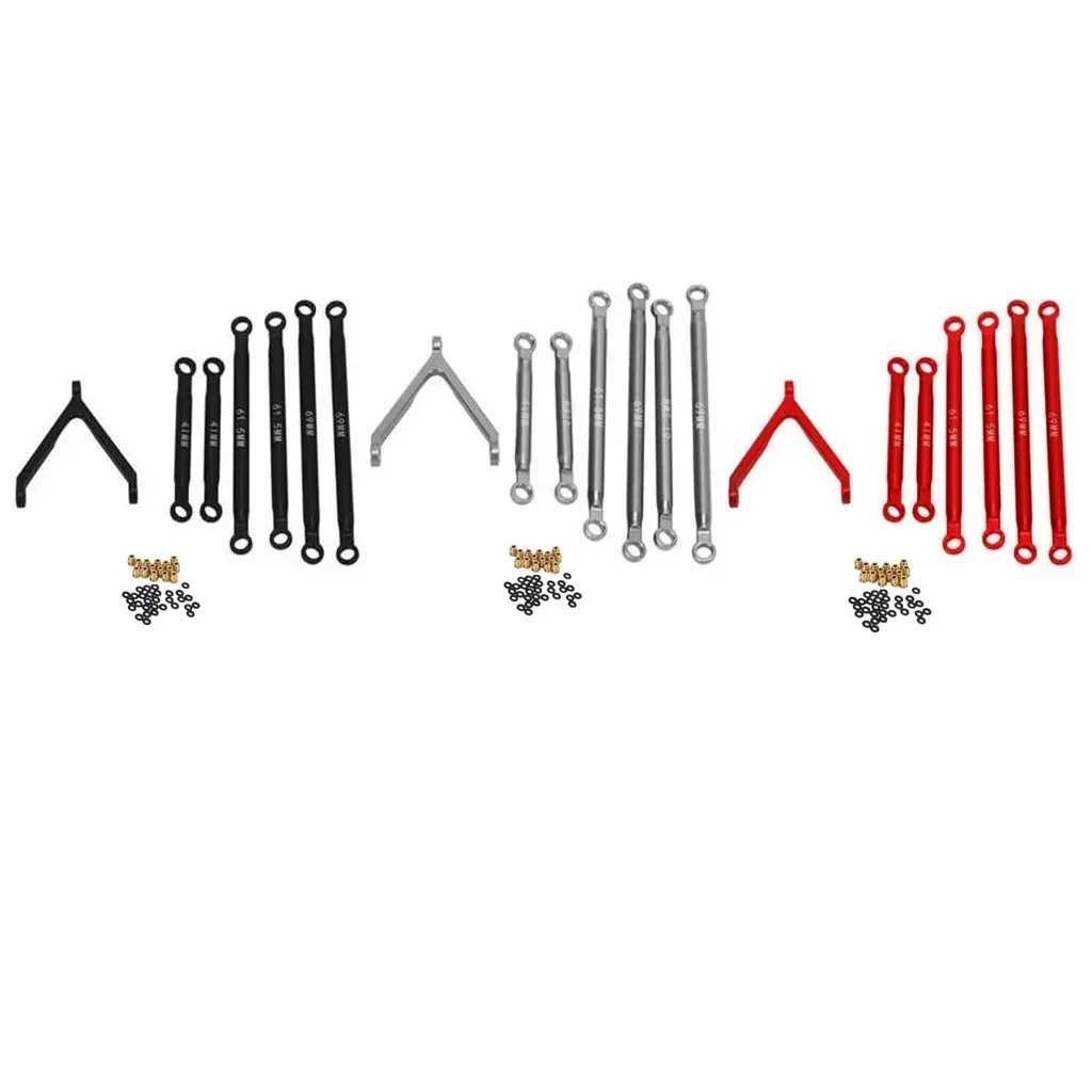 Алюминиевые звенья шасси с ЧПУ для 1/24 RC гусеничного автомобиля LWB 133 5 мм осевой