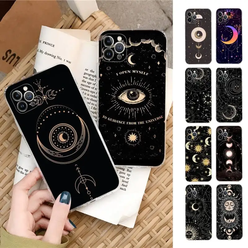 

Witches Moon Tarot Phone Case For iPhone XR X XS Max 14 13 Pro Max 11 12 Mini 6 7 8 plus SE 2020 Printing Cover