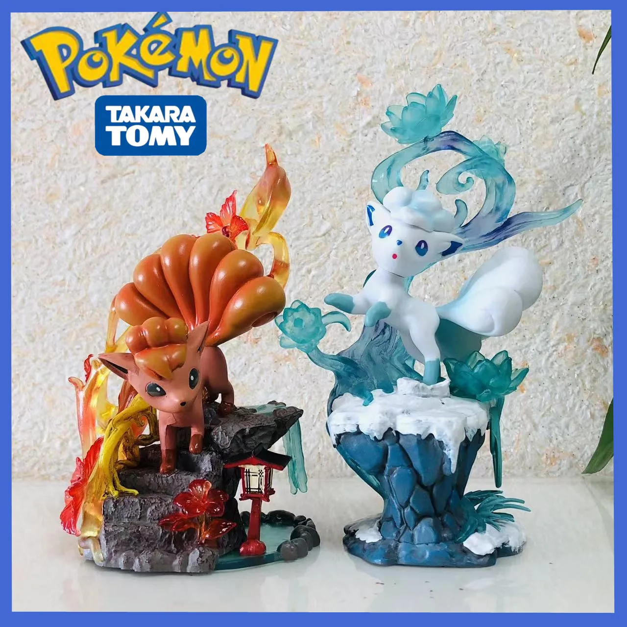 

15CM Pokemon Alolan Vulpix Anime Figure PVC Action Figures Statue Collectible Model Decoration Ornament Toys Kids Christmas Gift