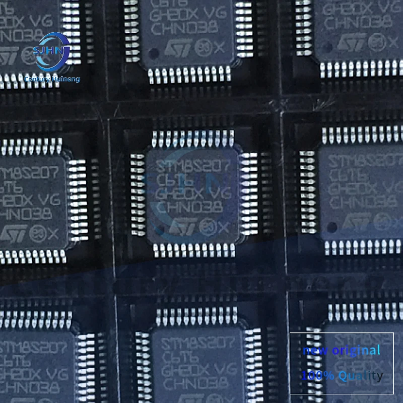 

1PCS New original STM8S207C6T6 STM8S207 8-bit Microcontroller -MCU LQFP-48