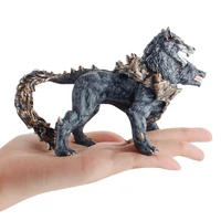 plastic material animal ornament model norse mythology hellhound children toys for boys