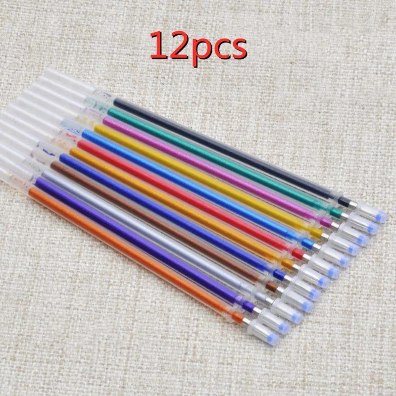 100/48/36/24/12/6 цветов Рисование эскизы 0 6-1 мм Фотоэлементы блестящая цветная ручка