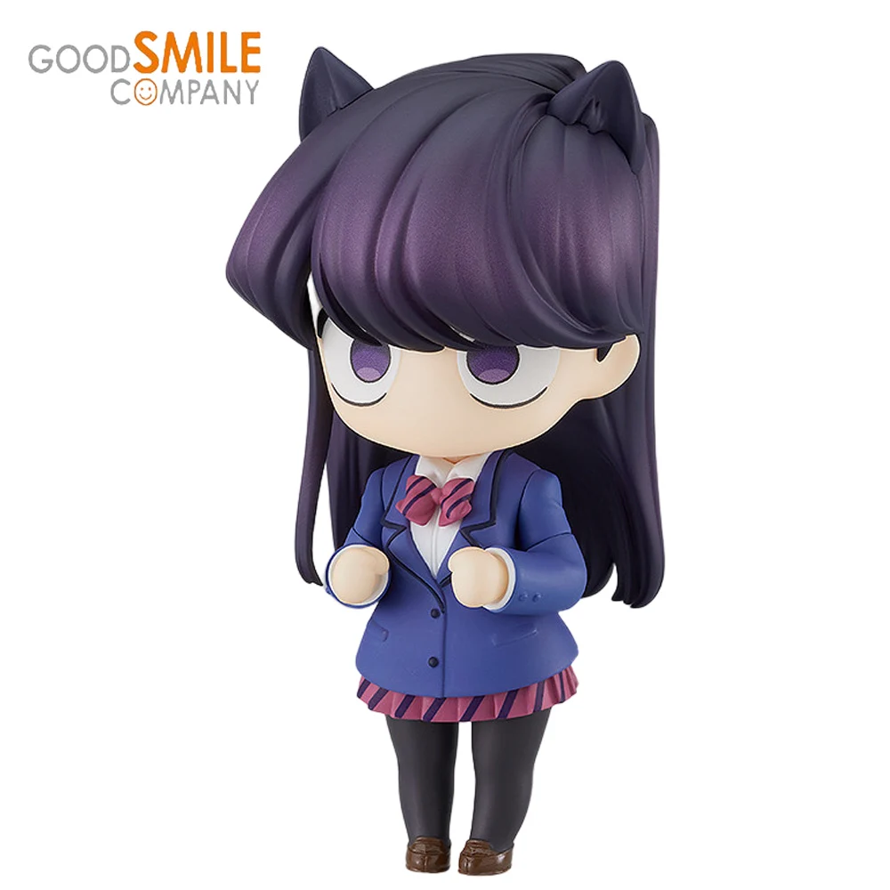 

Оригинальная Аниме Фигурка Nendoroid в наличии Komi Shoko 9 см, хорошая улыбка, не могу общаться, ГСК, ПВХ коробка, экшн-модель, куклы, подарок