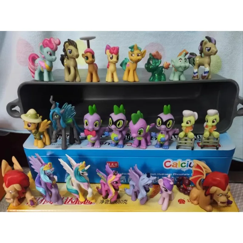 Фото My Little Pony фигурка Сумерки блестящие радуги тире Applejack редкость Пинки Пирог Звездные мерцающие игрушки №1