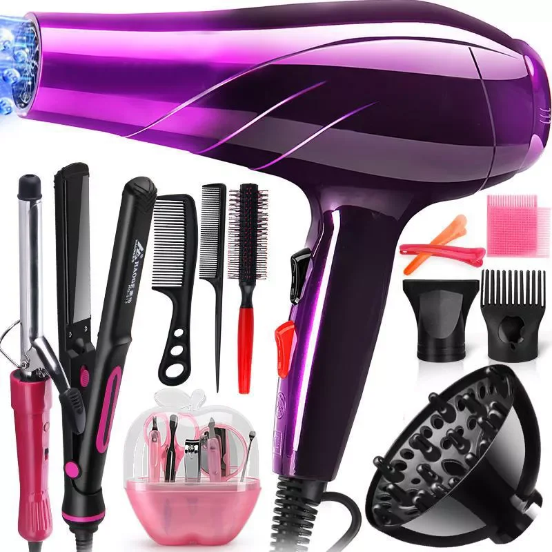 

Professional 220V 1000W Powerful Hairdryer Fast Styling Blower Hot And Cold Adjustment Air Dryer CN plug