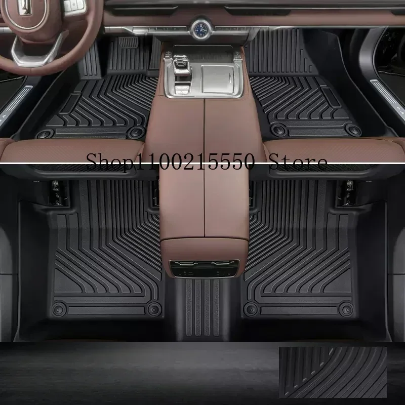 Для 2024 Weipai Tank 700 TPE коврик для ног полностью окружающий водонепроницаемый