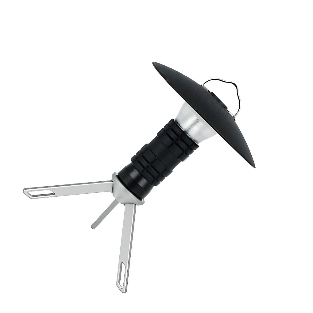 

Led Flashlight Tent Camping Light Lamp USB Lantern Base for Hiking