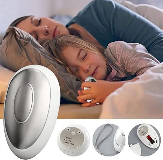 

Handheld Mini Sleep Aid Device Brain Massage Adjust Heart Rate Relieve Stress Relief Massager Fast Sleep Relax Health Care