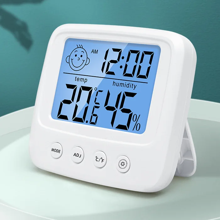 

E0828 New smiling face thermometer and hygrometer household thermometer and hygrometer thermometer hygrometer