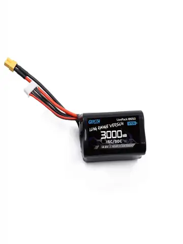 GEPRC VTC6 18650 4S1P 3000 мАч аккумуляторы XT30 XT60 штекер подходит для RC FPV квадрокоптера фристайл Longrange Series Drone