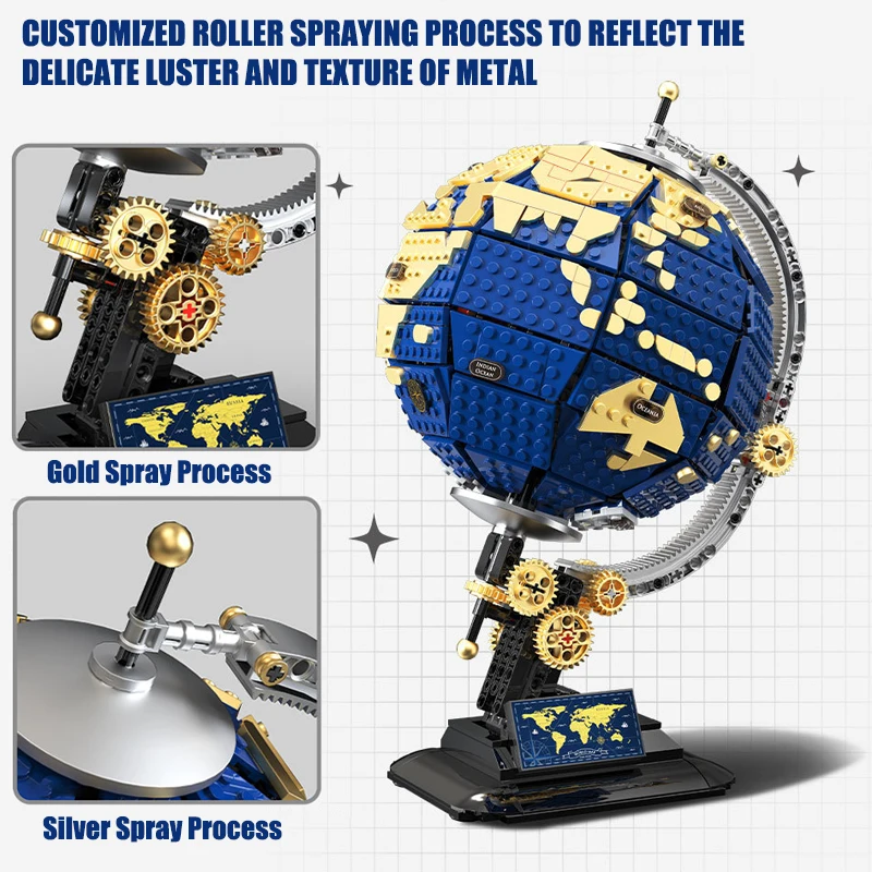1455 шт. Детский конструктор родная пара
