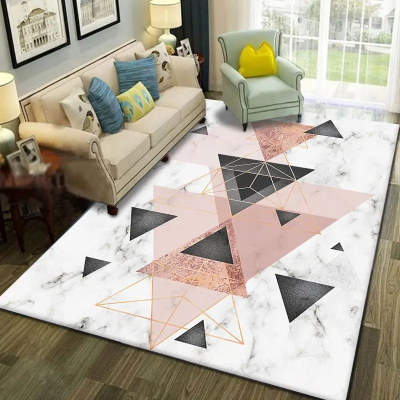 

Morocco Geometric Carpet Living Room Decoration Simple Large Area Rugs for Bedroom Room Decor Lounge Rug Entry Door Mat Washable