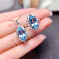 100 real 925 sterling silver sapphire pendant necklaces for women trendy cnorigin blue sapphire jewelry gemstone pendants