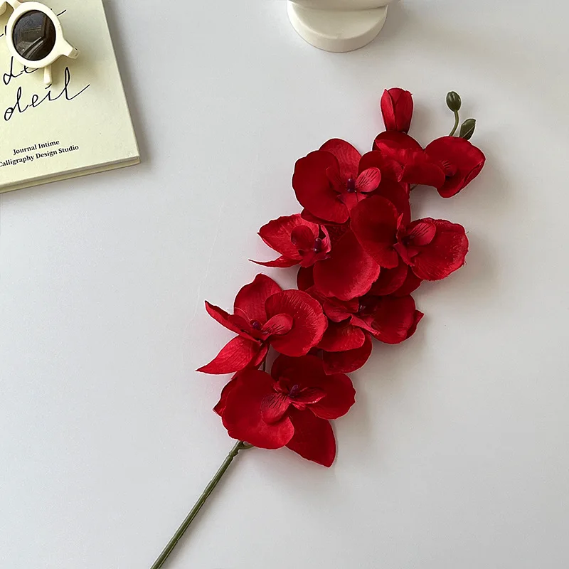 

Искусственная орхидея из шелка 68 см