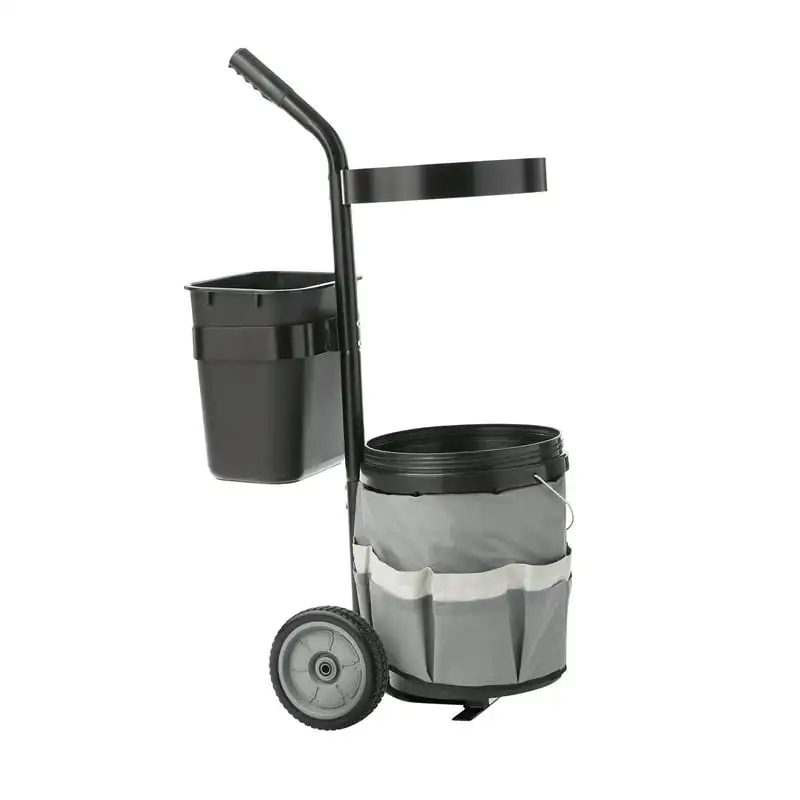 

Steel Tool Caddy with Wheels Black squat rack gym equipment