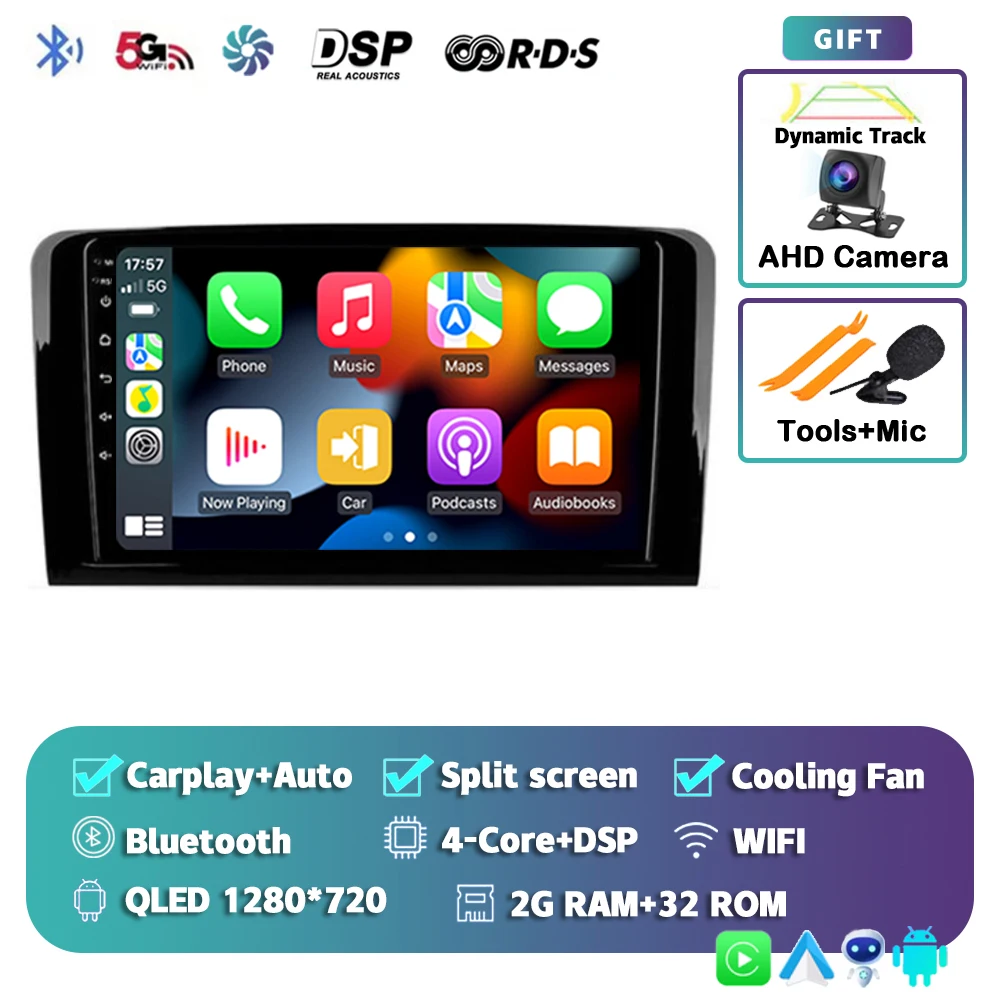 

Автомагнитола для Mercedes Benz ML GL W164 ML350 ML500 GL320 X164 ML280 GL350 GL450