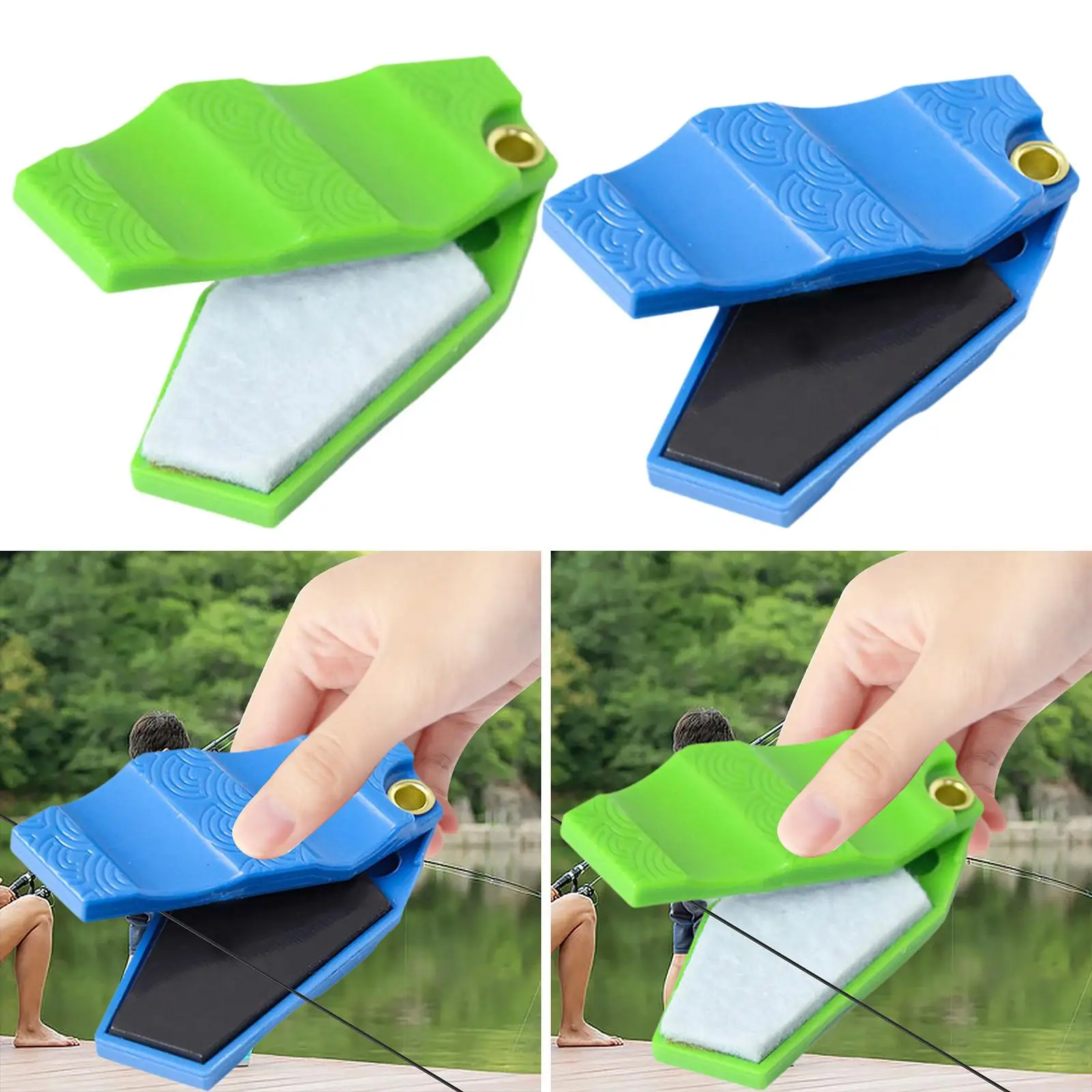 Инструмент для лески аксессуар ловли нахлыстом удобный хранения с отверстием