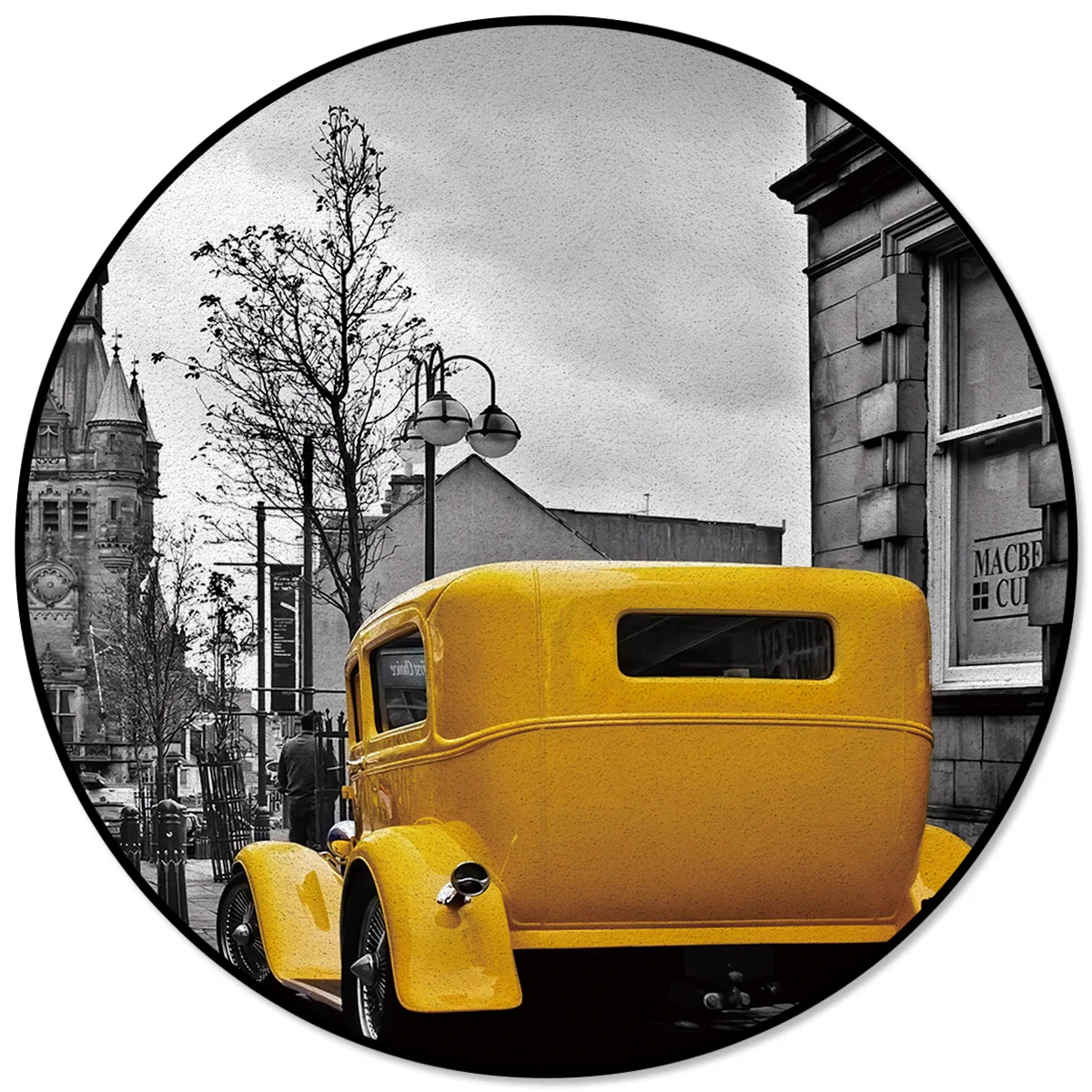 

Partial Color Yellow Car And Carpets For Home Living Room Area Rug Large Room Decoration Teenager Living Room Decoration