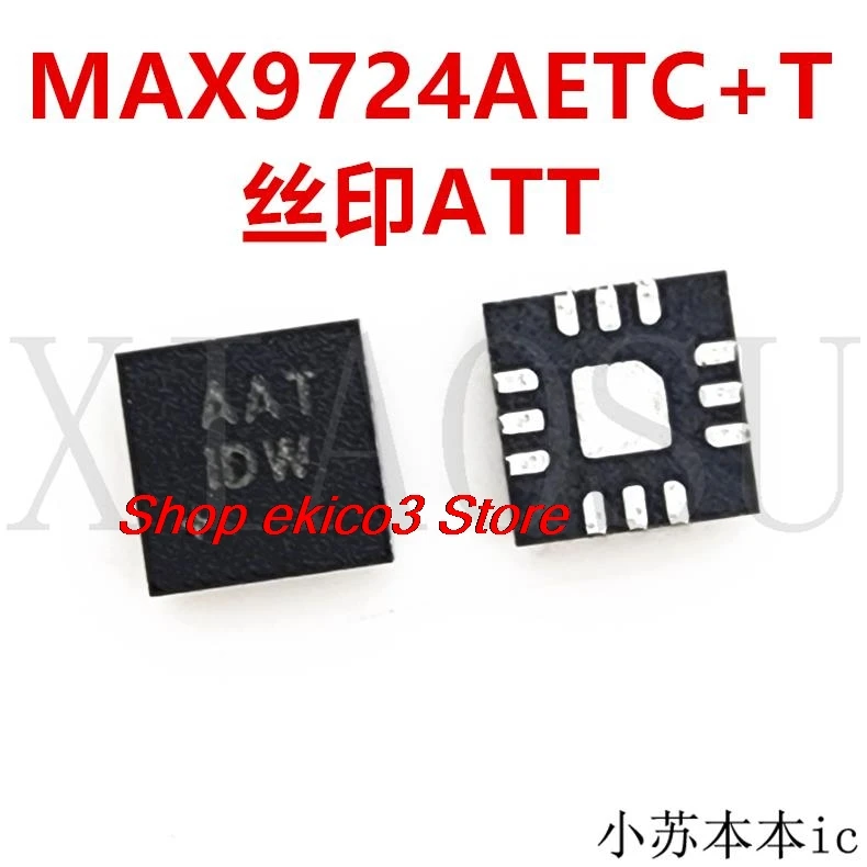 оригинальный запас MAX9724AETC+T MAX9724 AAT TQFN12