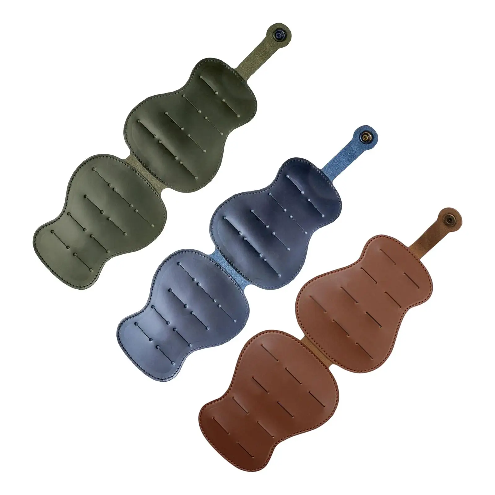 

Pouch Box PU Leather Plectrum Holder to for String Instruments