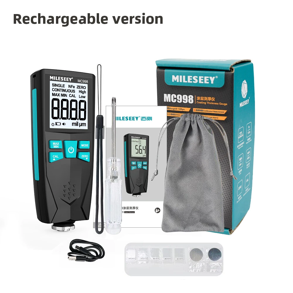 

Толщиномер Mileseey MC998