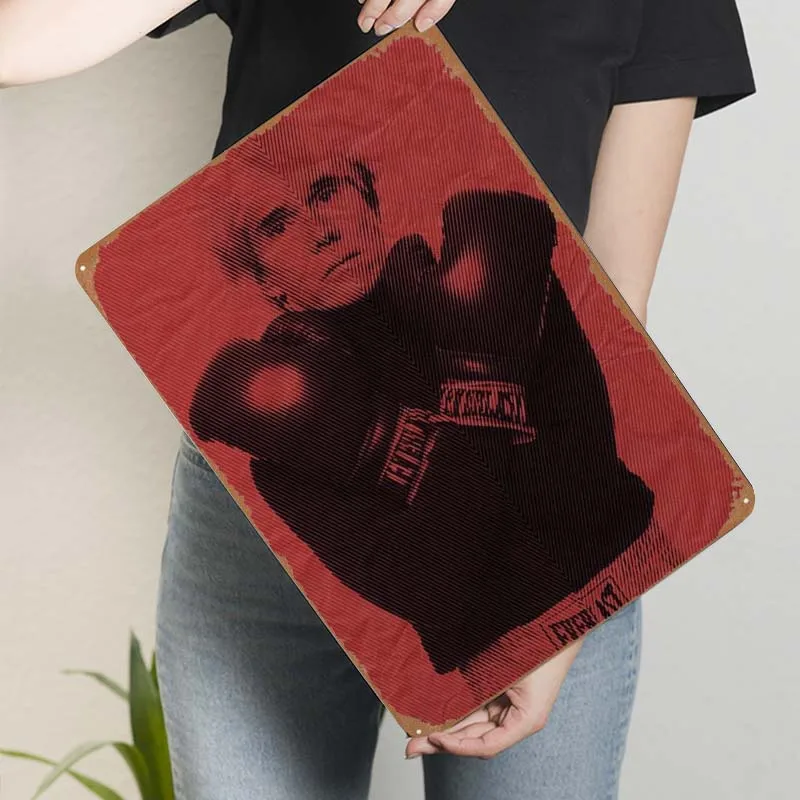 Металлическая муаровая вывеска Энди вархол спортивный постер декор для ванной