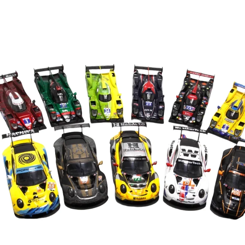 Модель модель из сплава под давлением Porsche на выносливость Le Mans 1/64 2022 детская