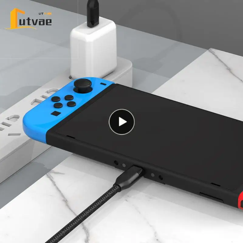 

10gbps Effectively Resist Interference Quick Charger Nylon Braid Data Cable Cord Resistant To Oxidation Aluminum Alloy 3a 100w