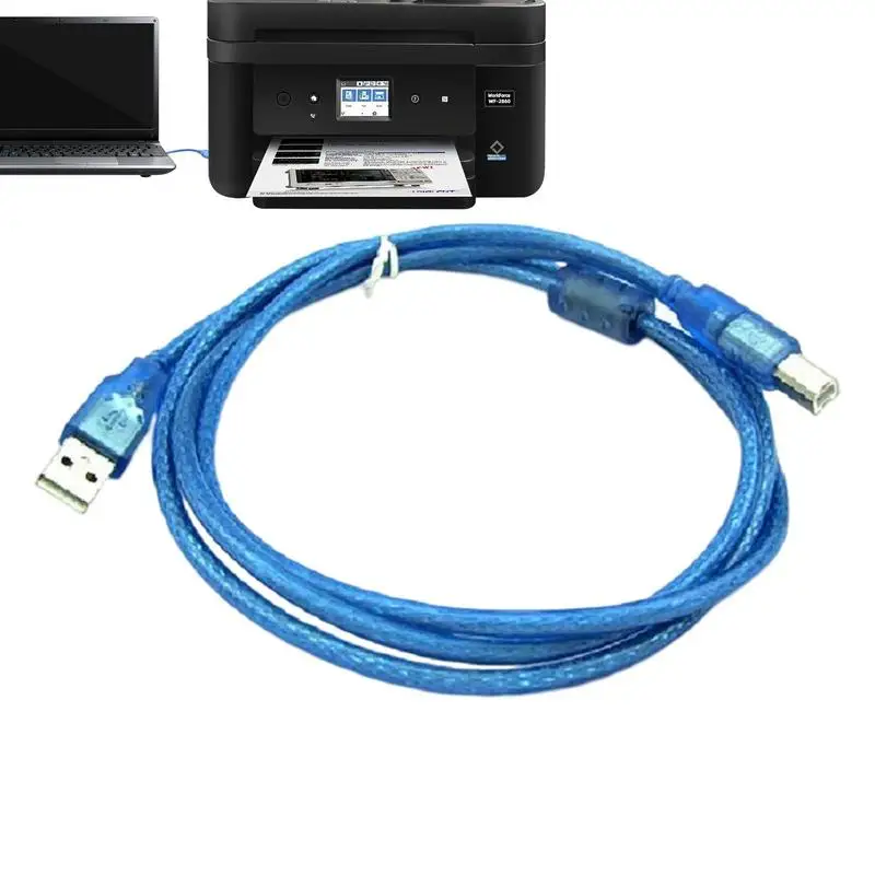 

USB-кабель A-B, USB-кабель для принтера A-USB B, высокоскоростное быстрое устройство для принтеров и сканеров с USB B, 2.0 портов, электронный