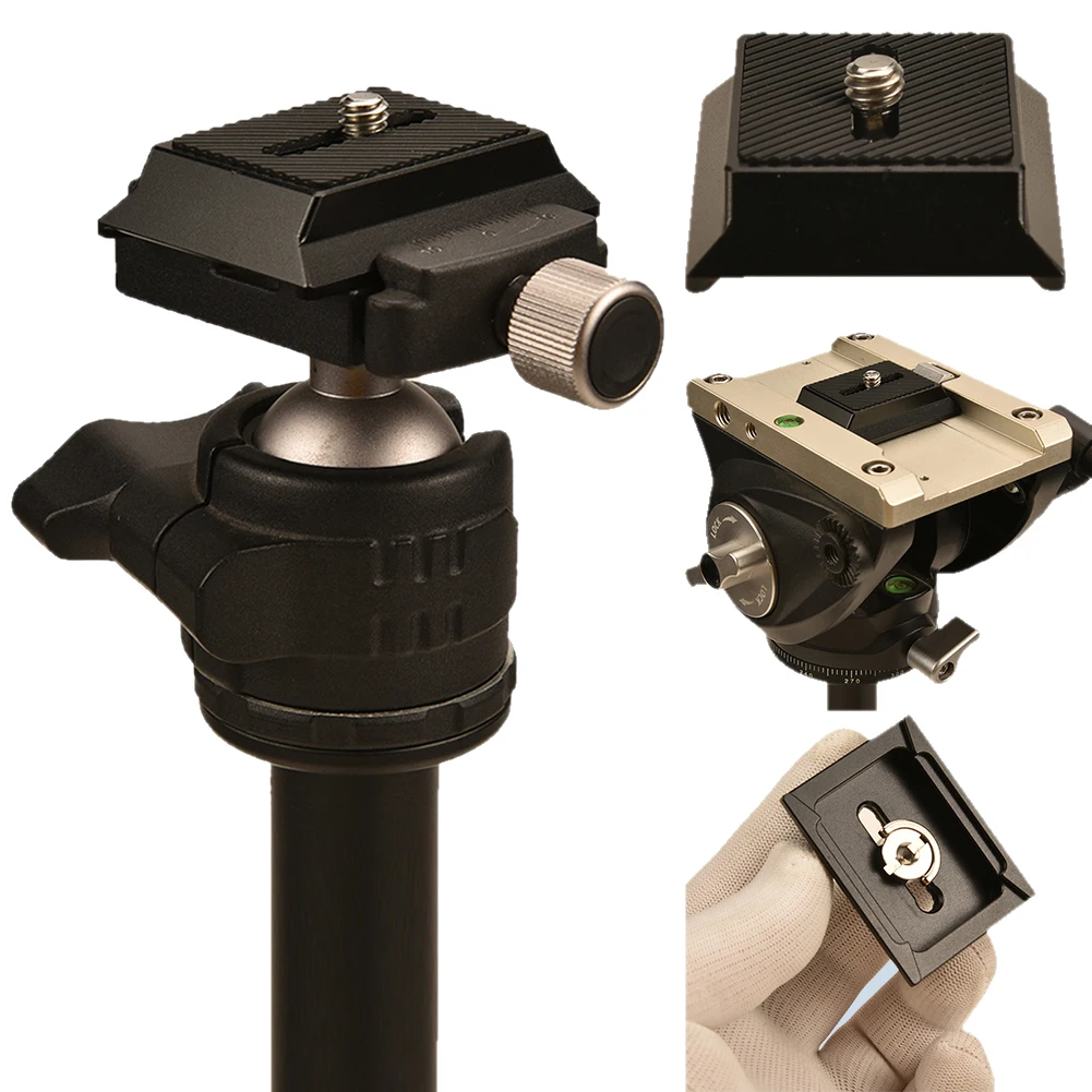 Быстросъемная Пластина Для Штатива Arca Manfrotto Style С Зажимом Крепления