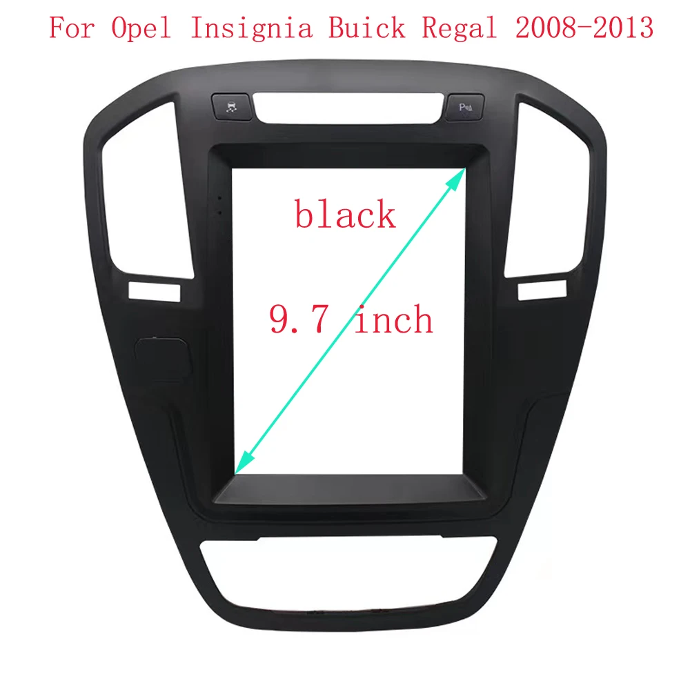 RSNAVI 9 7 дюймовый автомобильный радиоприемник Dvd Facia Tesla экран плеер рамка для Opel