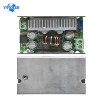 1pcs 200w dc dc step down converter 8 55v to 1 36v 15a buck power supply module adjustable voltage regulator with shell