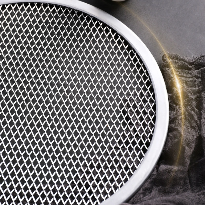 8/10/14 дюймов круглый противень для выпечки пиццы металлическая алюминиевая сетка