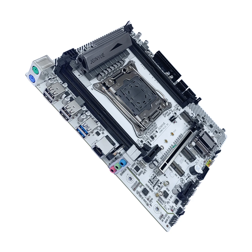 Материнская плата JGINYUE X99 LGA 2011-3 материнская с поддержкой процессора Xeon E5 V3 V4 и
