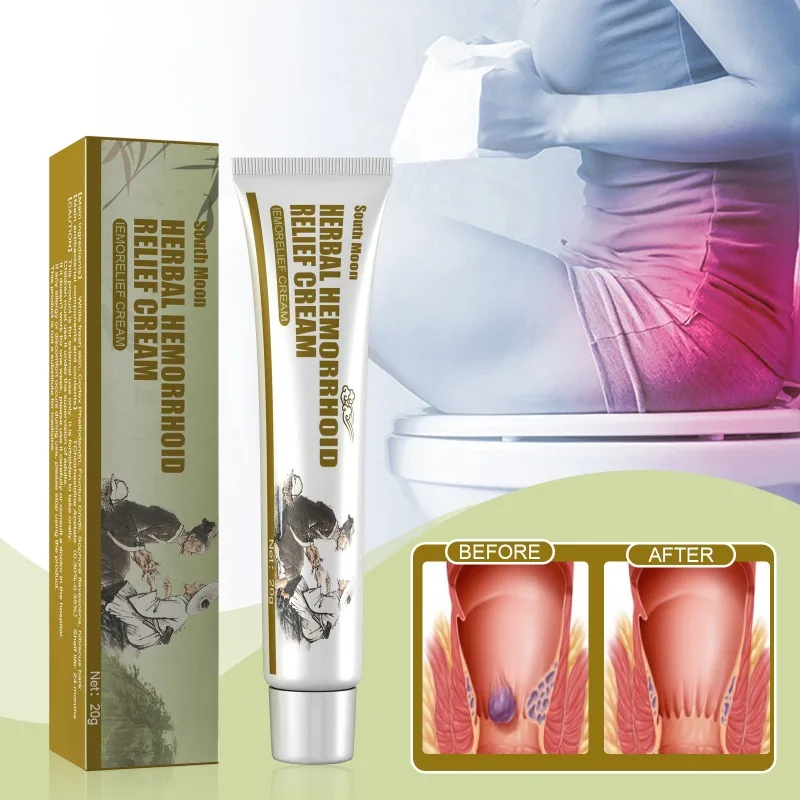 Травяная мазь от геморроя стерилизующий крем облегчение внешней анальной