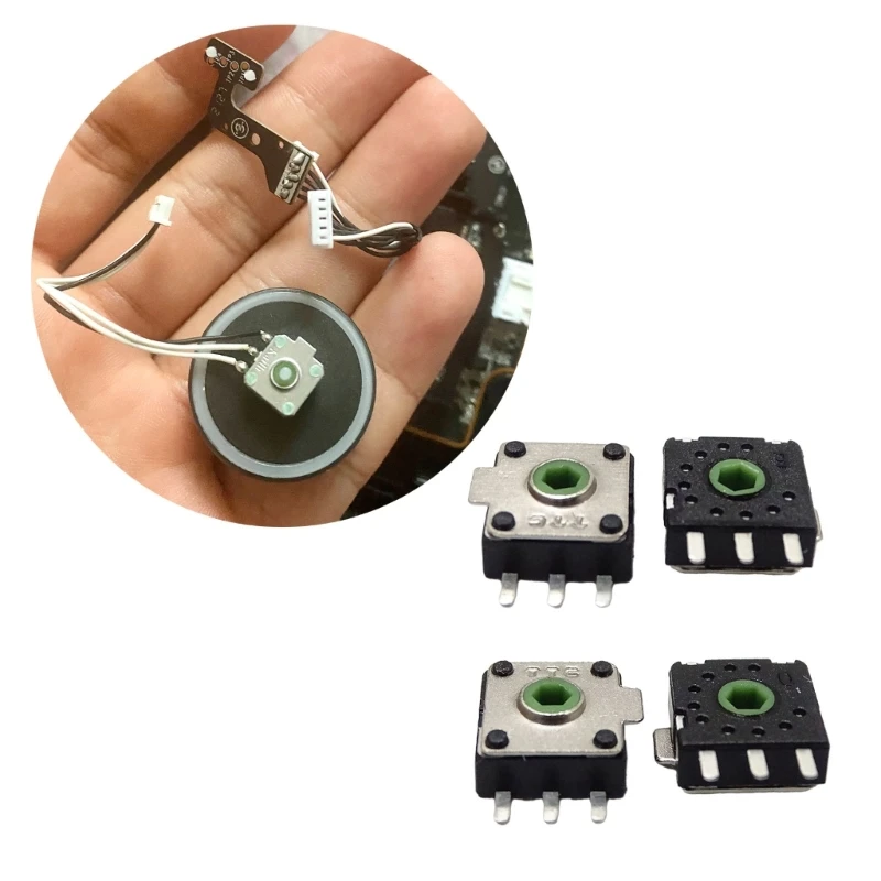 M17B 2 шт. TTC колеса мыши кодеры зеленые ядра декодеры Ожидание для ROGGladiusIII MambaElite