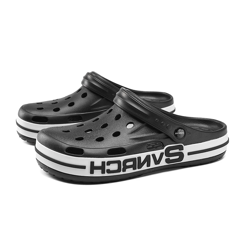 

Летние мужские тапочки, повседневные Нескользящие Дышащие Модные мужские уличные пляжные сандалии, блестящие мягкие тапочки, унисекс обувь, мужские сандалии