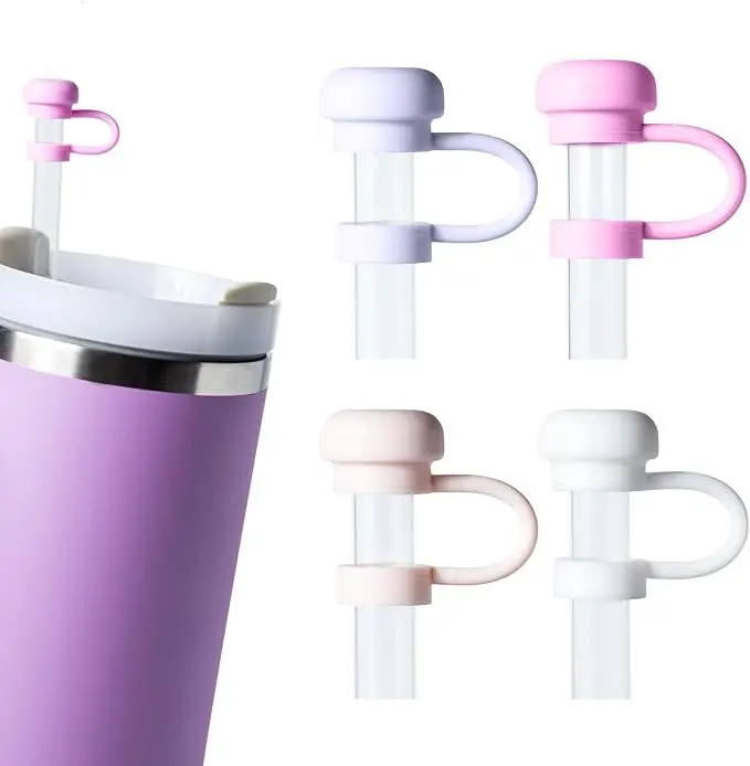 1 шт. многоразовая креативная силиконовая соломинка брызгозащищенная