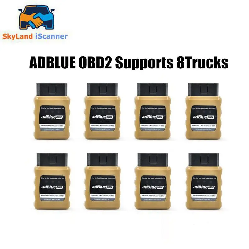 

2022 AdblueOBD2 Scanner For Renault/IVECO 8 Kinds Trucks Adblue Emulator NOX VIA OBD OBD2 Diagnosis Interface Trucks