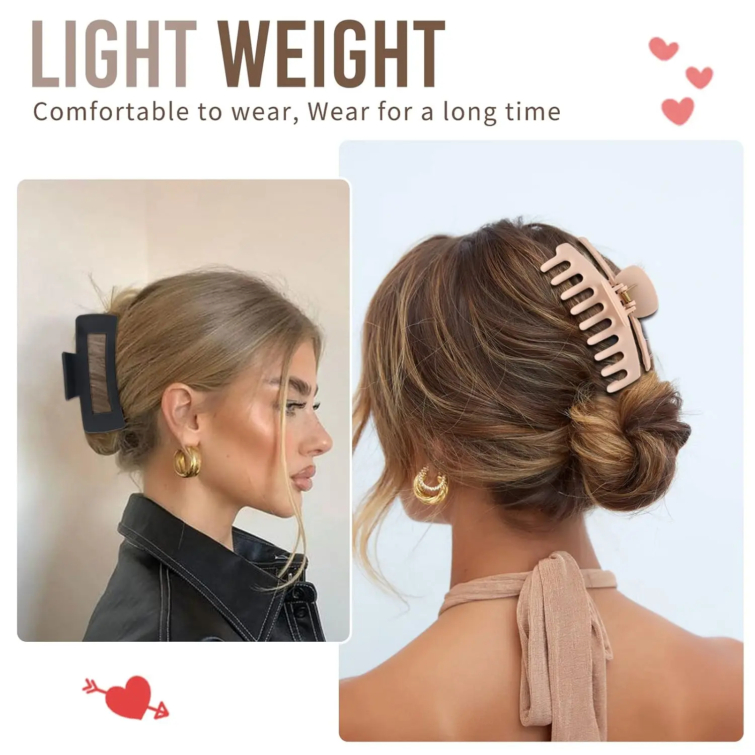 8 шт. женские заколки для волос 4 3 дюйма