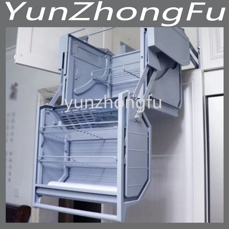 

Suitable for damped catamaran storage to refrigerator top cabinets height adjustable baskets large capacity cabinets