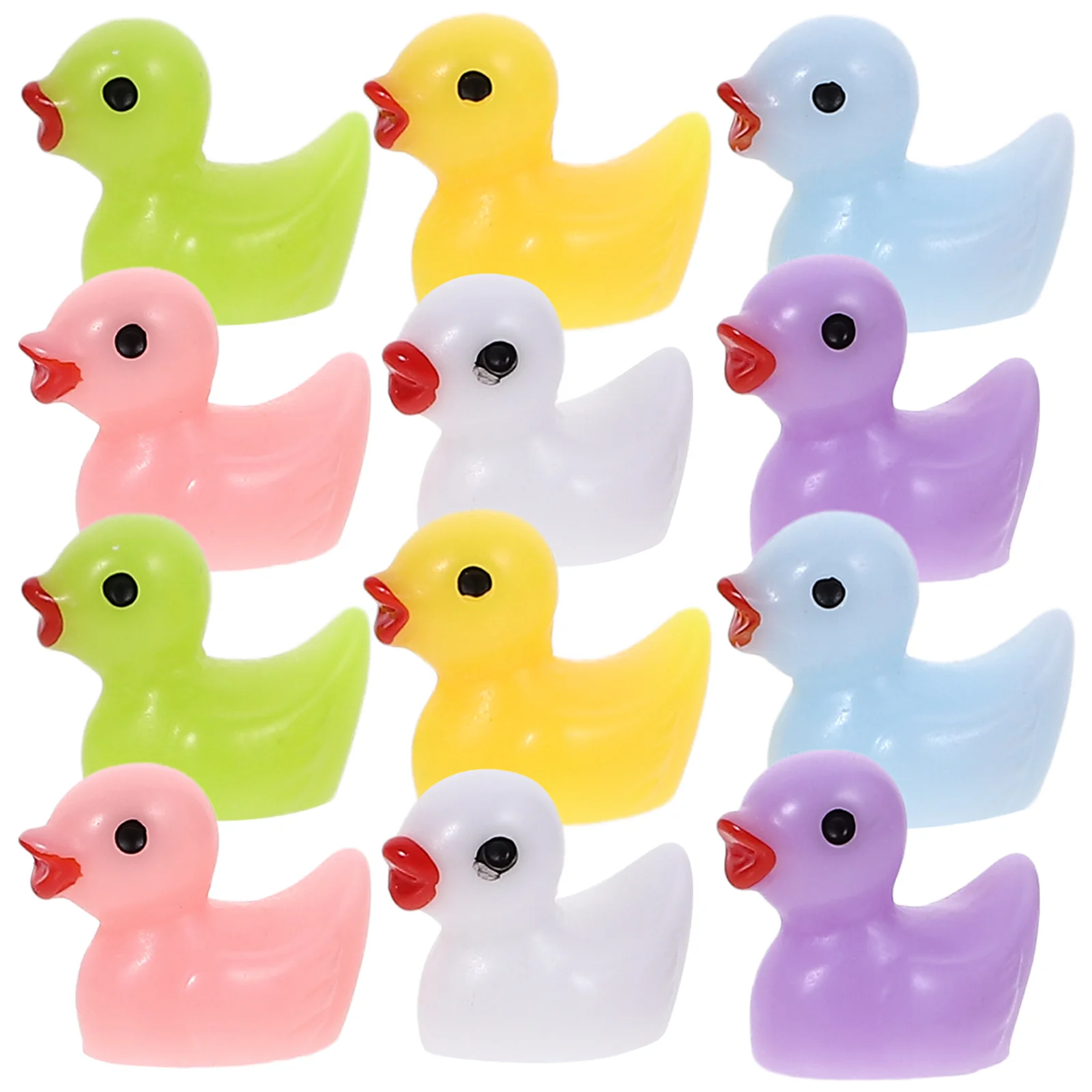 

Garden Tiny Duck Statues Resin Ornament Mini Miniature Decors Animals Figures Car Decorations Ducks
