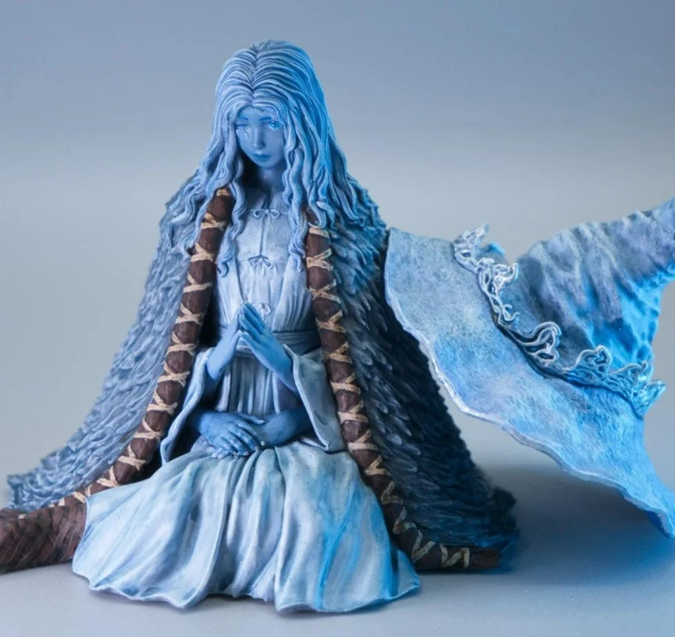 

Статуя из смолы с кольцом ведьмы, украшение для улицы и сада, игровой персонаж, креативный подарок на день рождения, для друзей, мальчиков, др...