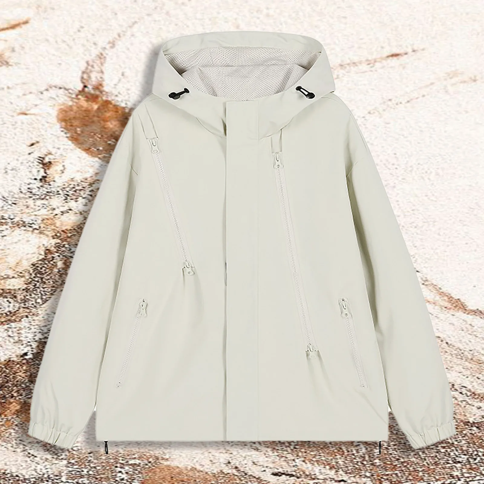Мужская уличная куртка с капюшоном повседневная спортивная для походов и отдыха