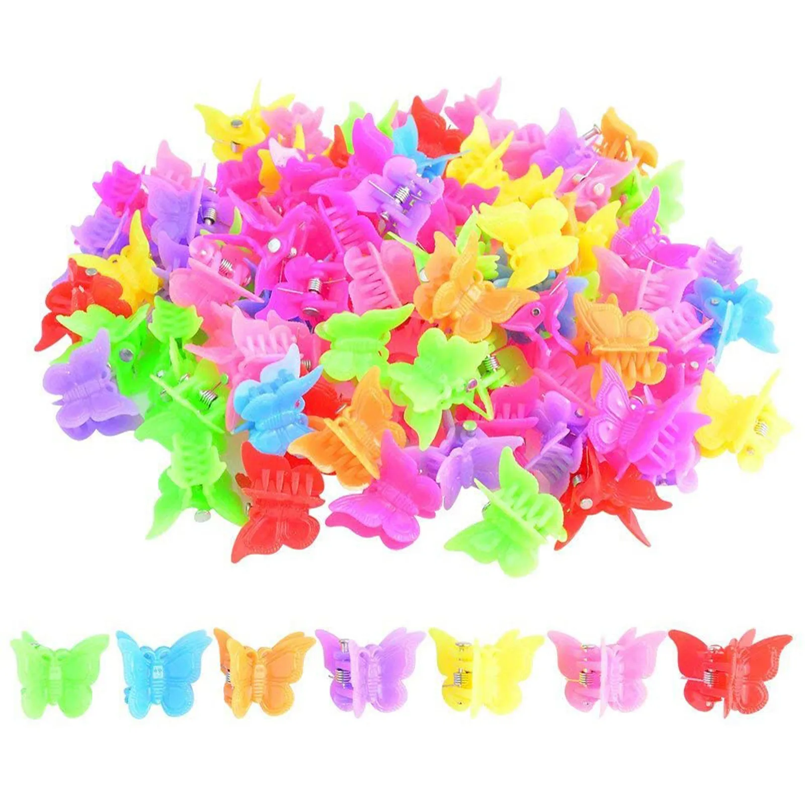 Butterfly Hair Clips, Bantoye Girls Beautiful Mini Butterfly Hair Clips Hair Accessories For Girls